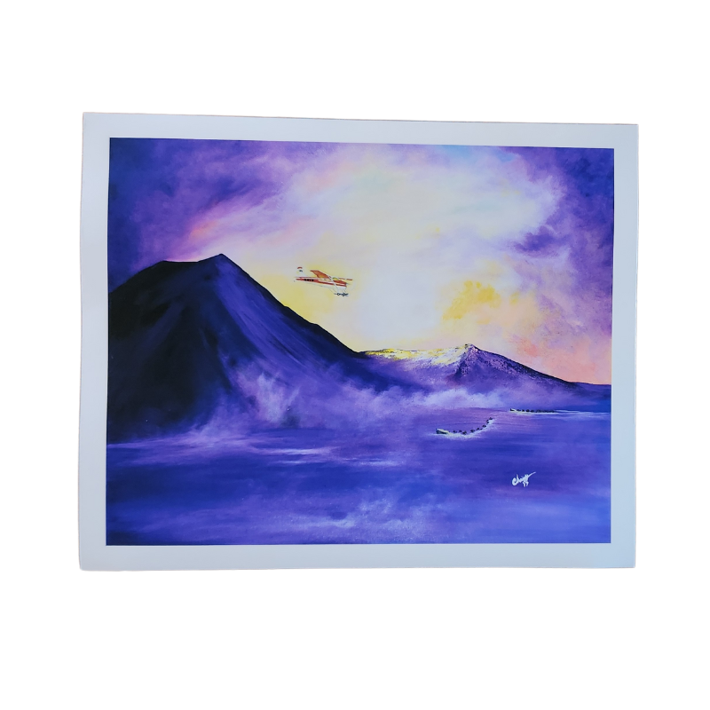 Abundance in a Sunset! Print 8 in x 10 in