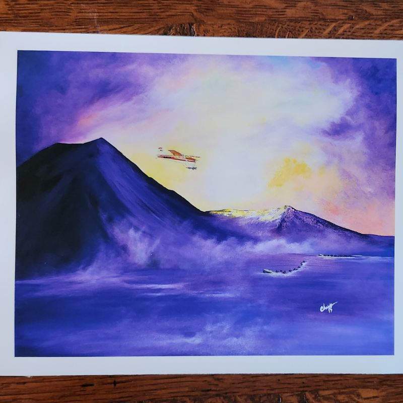Abundance in a Sunset! Print 8 in x 10 in