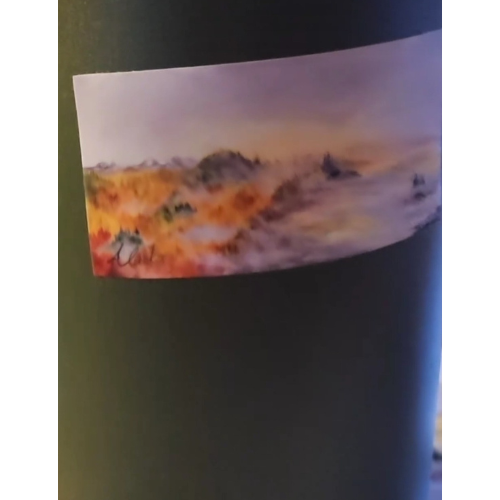 Alaska's Light Amid Fog! 3" x 1.49" Rectangle sticker