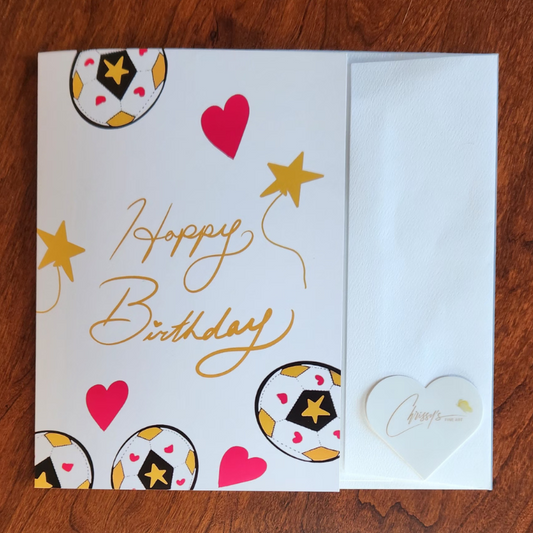 Soccer Champion! Birthday Day Greeting Card