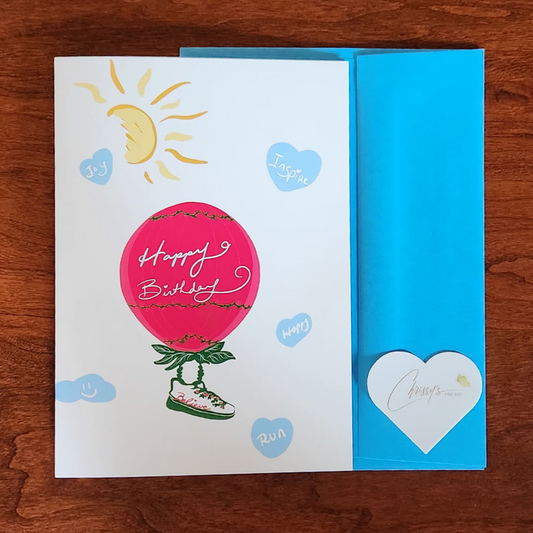 Inspiration in the Sky! Birthday Day Greeting Card