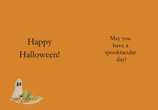 Spooktacular Day with Friends! Halloween Greeting Card