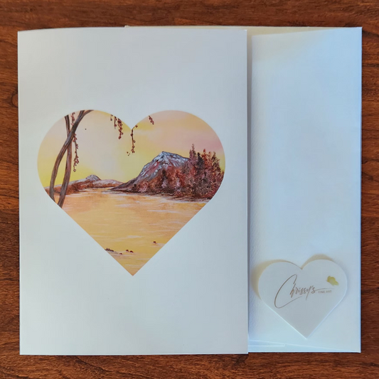 Timeless Love within a Heart! Greeting Card for Any Occasion