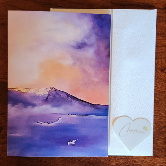 The Abundance in a Sunrise! Alaska's Beauty Greeting Card