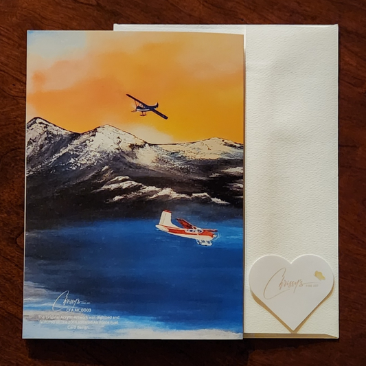 As a Team we Succeed! Alaska's Beauty Greeting Card