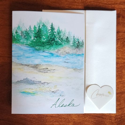 Summer Time Fun! Alaska's Beauty Greeting Card