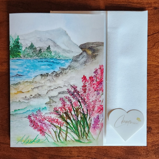 The Beauty of a River! Alaska's Beauty Greeting Card