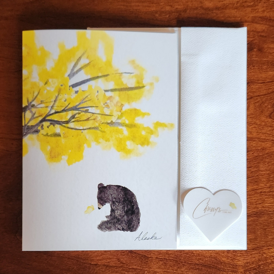 A Beary Beautiful Day! Alaska's Beauty Greeting Card
