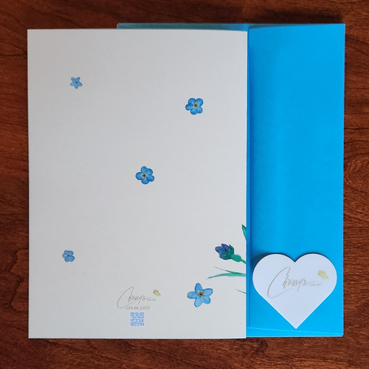 Forget-me-not Summer Fun! Greeting Card