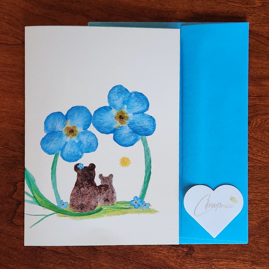 Forget-me-not Summer Fun! Greeting Card