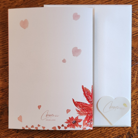 Blissful Moments! Anniversary l Fall Greeting Card