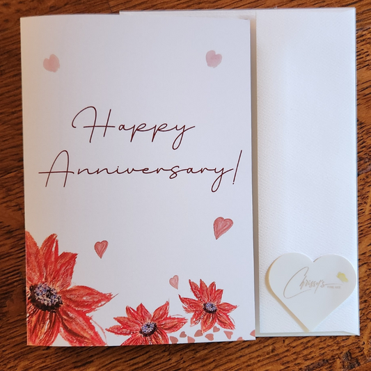 Blissful Moments! Anniversary l Fall Greeting Card
