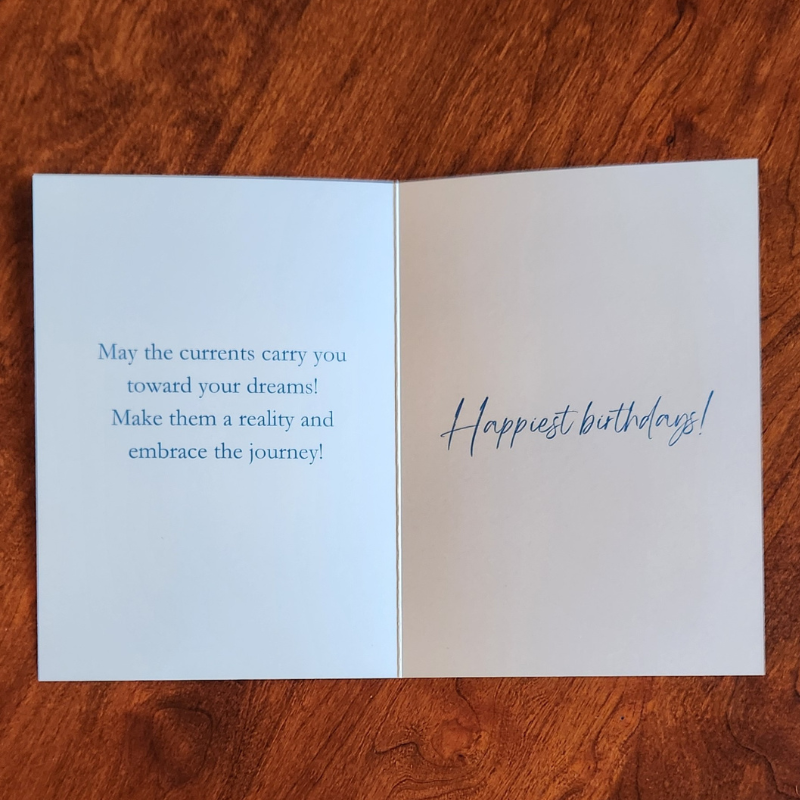 Marine Life Celebration! Birthday Day Greeting Card