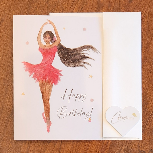 Dance through Life! Birthday Day Greeting Card