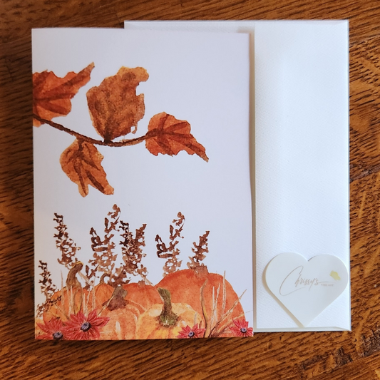 Pumpkin Patch Fun! Fall Brilliance Greeting Card