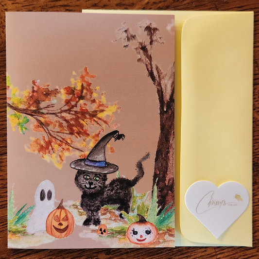 Spooktacular Day with Friends! Halloween Greeting Card