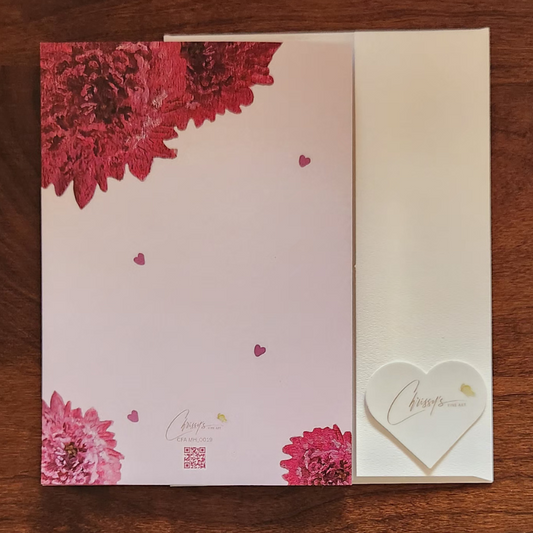 Vibrant Chrysanthemums! Mother's Day Greeting Card