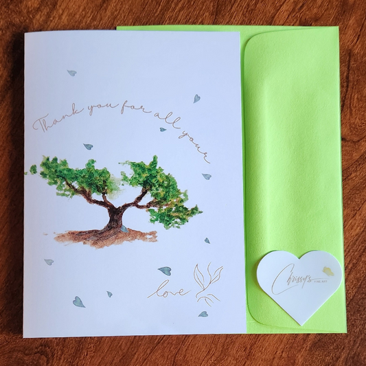 Love Helps Us Grow! Greeting Card