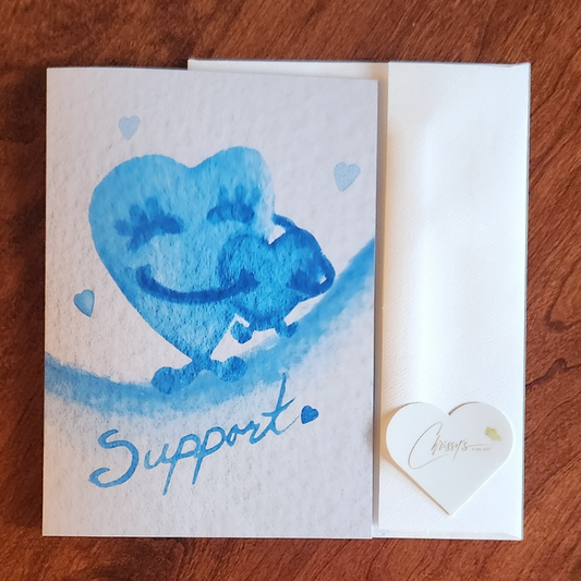 Supportive Hearts! Type 1 Diabetes Greeting Card