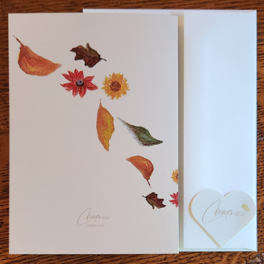 New Beginnings in Love! Wedding Greeting Card