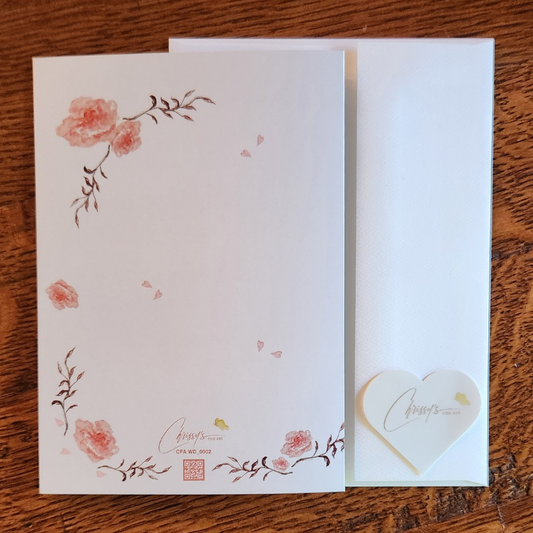 Delicate Florals! Wedding Greeting Card