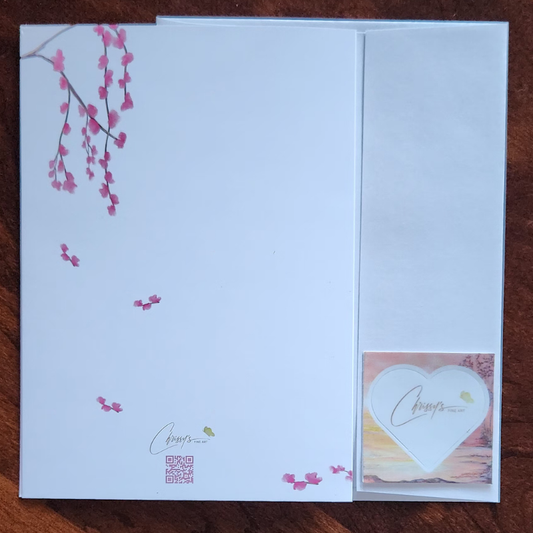 Delicate Cherry Blossoms! Greeting Card