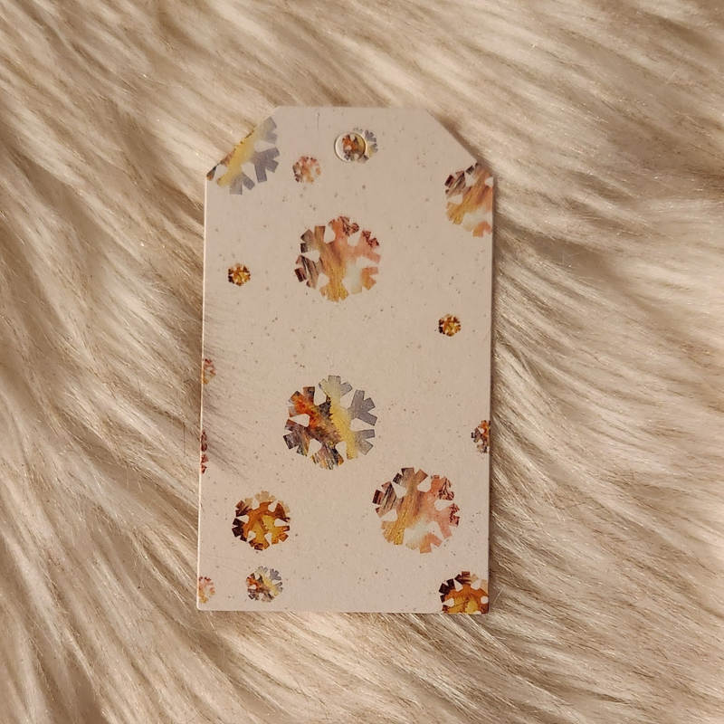 Dancing Snowflakes! Gift Tag Pack of 3