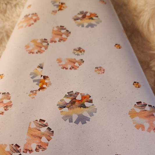 Dancing Snowflakes! Gift Wrap