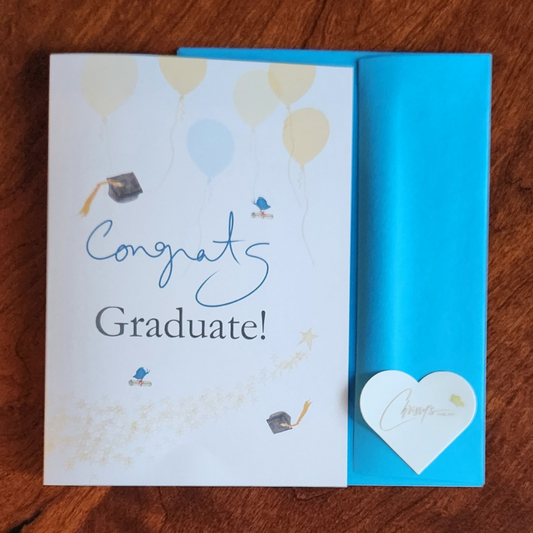 Congrats! Keep Achieving Greatness! Graduation Greeting Card