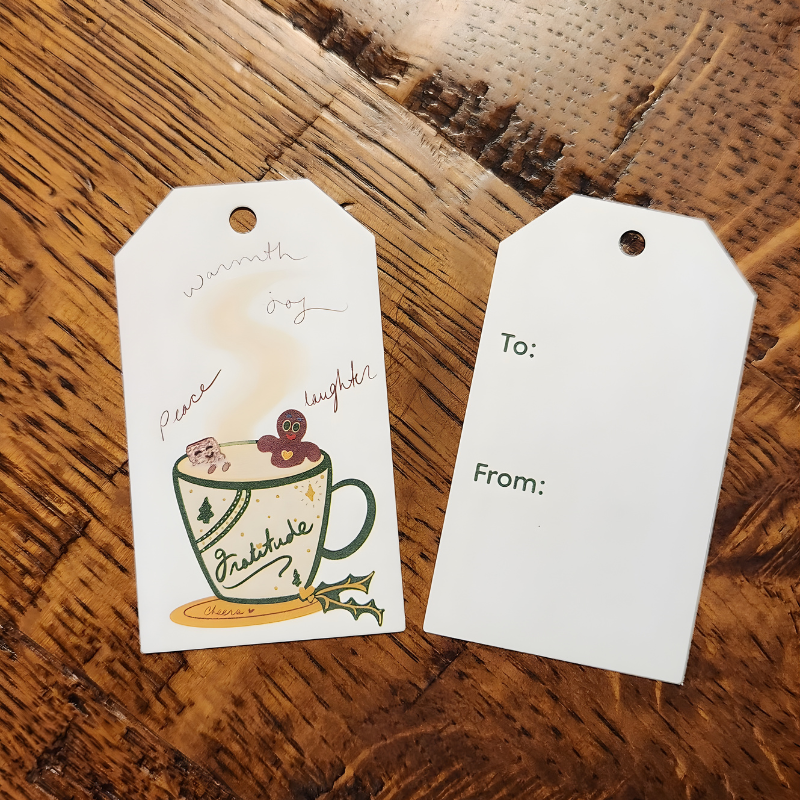 Sweet Gratitude! Holiday Gift Tag Package 3 Count