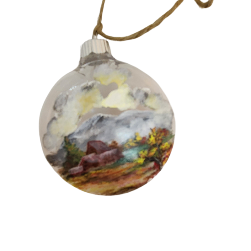 Hatcher Pass Alaska Disc Ornament!
