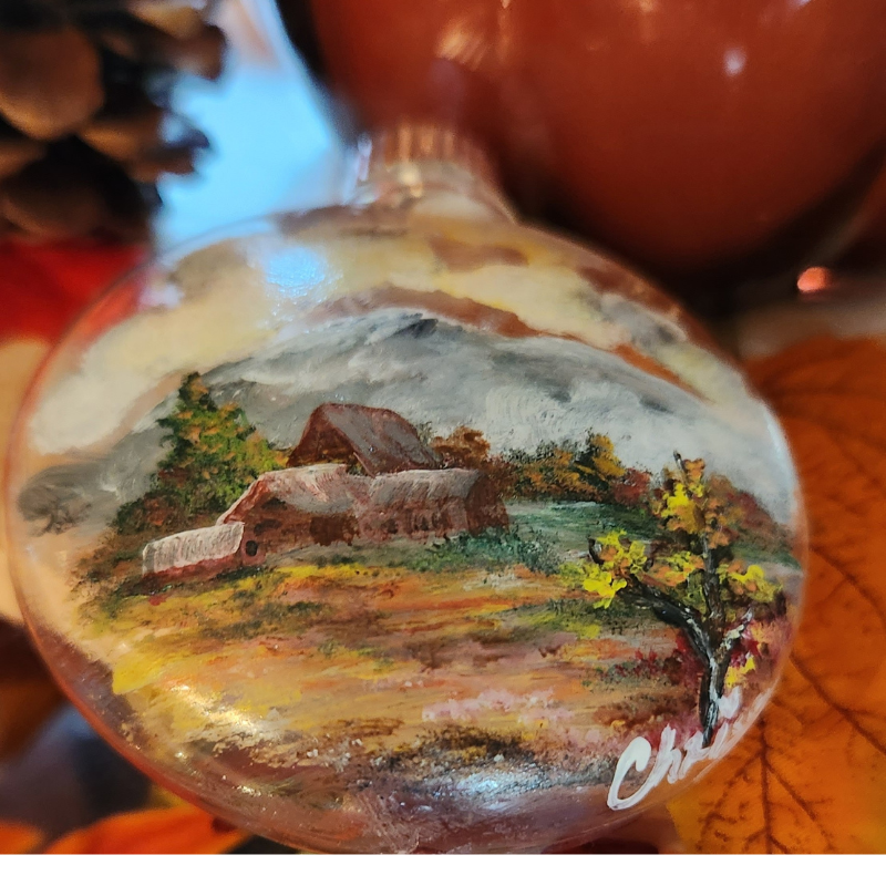 Hatcher Pass Alaska Disc Ornament!