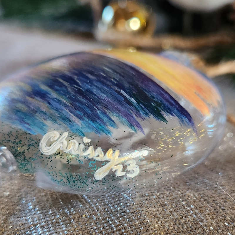 Hawaiian Sunset Disc Ornament!