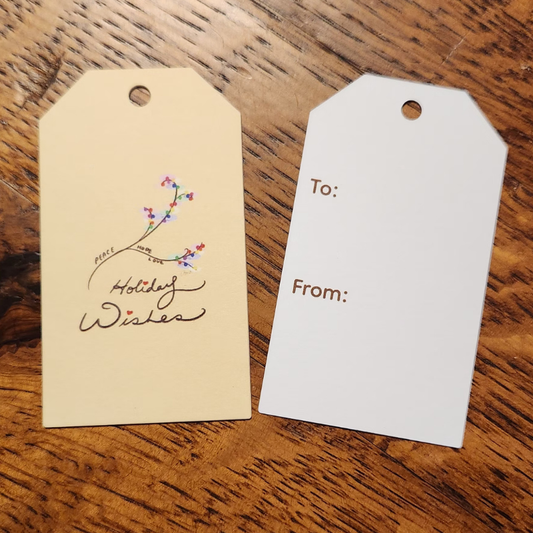 Holiday Lights! Holiday Gift Tag Package 3 Count