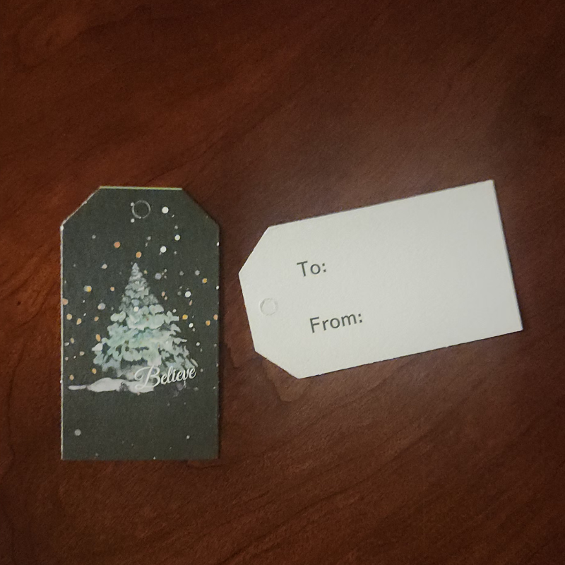 Winter Spruce! Holiday Gift Tag Package 3 Count