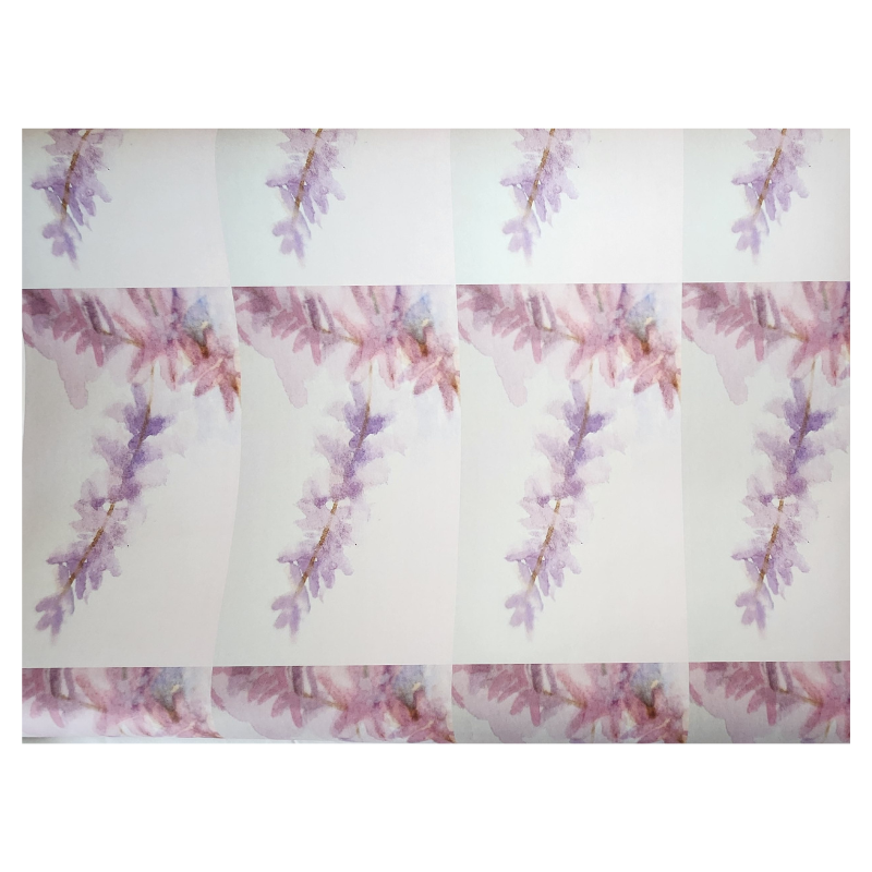 Alaskan Fireweed Wrapping Paper and Gift Tag Set