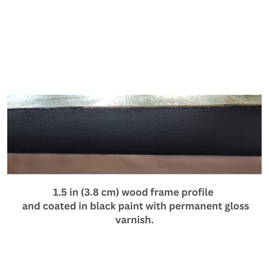 As the Sun Sets! Original Acrylic Painting 16 in x 40 in