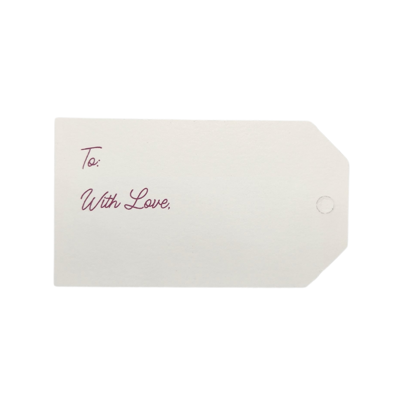 Delicate Petals Wrapping Paper and Gift Tag Set