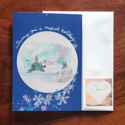 Holiday Wishes! Boxed Greeting Card Set 5 - Count