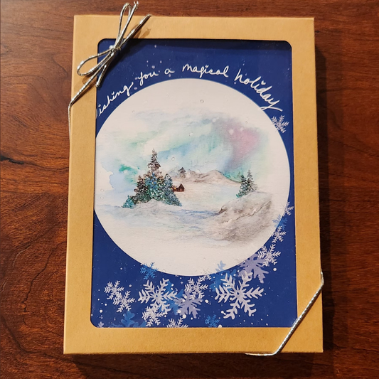 Holiday Wishes! Boxed Greeting Card Set 5 - Count
