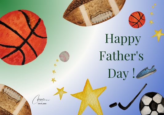 All-Star! Father's Day Greeting Card