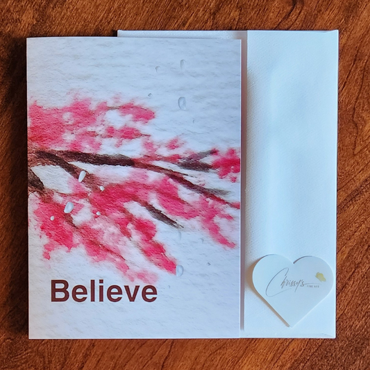 Believe! Encouragement Greeting Card