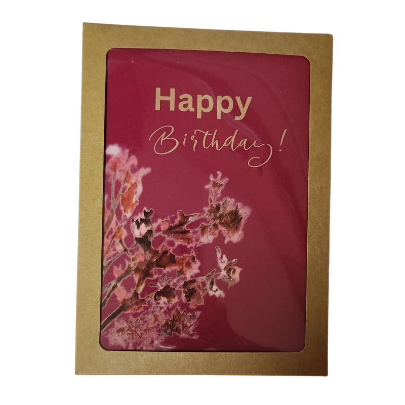 Birthday Wishes! Assorted Boxed Greeting Cards! 6 - Count