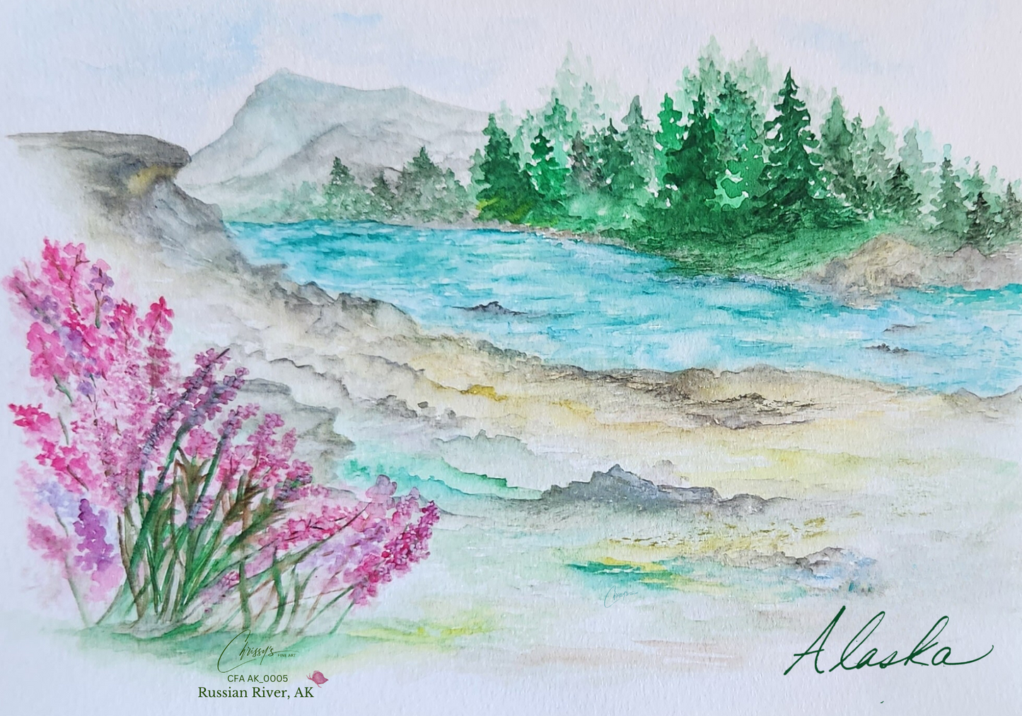 Summer Time Fun! Alaska's Beauty Greeting Card