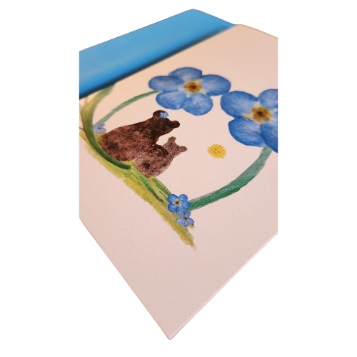 Forget-me-not Summer Fun! Alaska Beauty Greeting Card