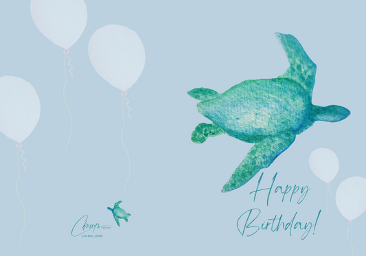 Underwater Celebrations! Birthday Day Greeting Card