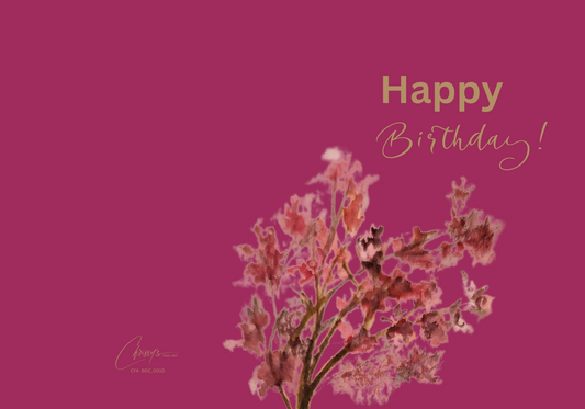 Vibrant Jewels! Birthday Greeting Card