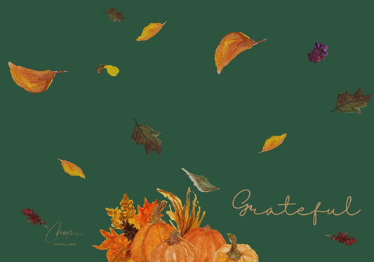 Grateful! Fall Brilliance Greeting Card