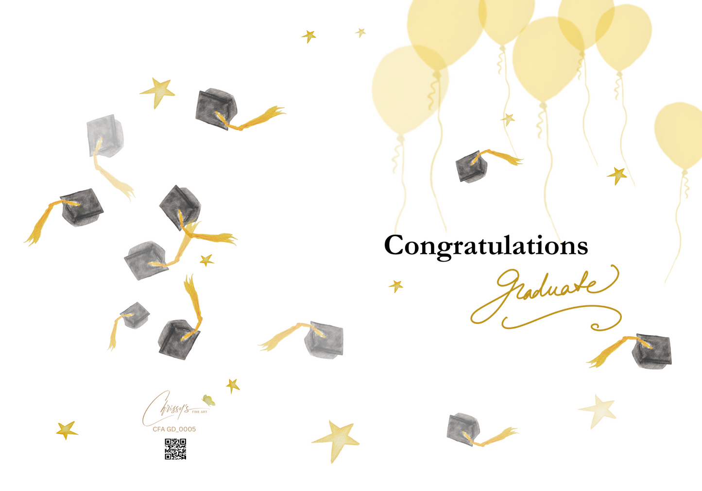Congratulations Graduate! Graduation Greeting Card
