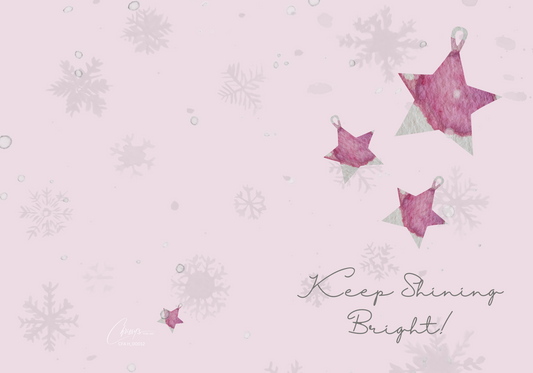 Keep Shining Bright! Holiday Greeting Card